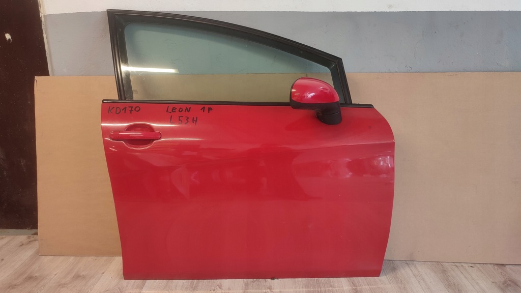 фото №2, Seat leon ii 1p двері правий перед колір l53h