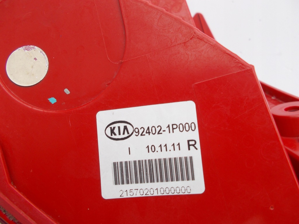 фото №8, Лампа задня задня kia venga 2009 - 2014 92402-1p000 europa права