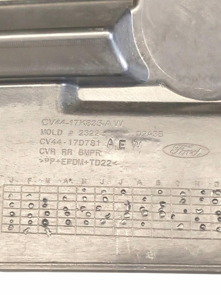 фото №10, Ford escape kuga ii mk2 12- бампер задній накладка