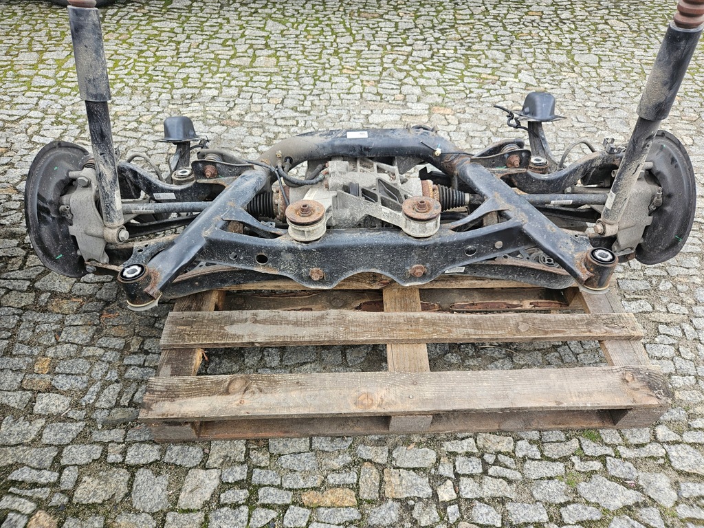 фото №9, Балка подвеска задняя audi q3 8u quattro 5n0505235af bez дифференциал ccz dsg 4x4