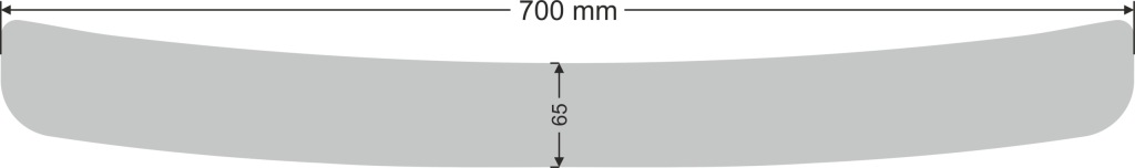 Купити Mazda 3 iii 4d 2013-2019 накладка na бампер
