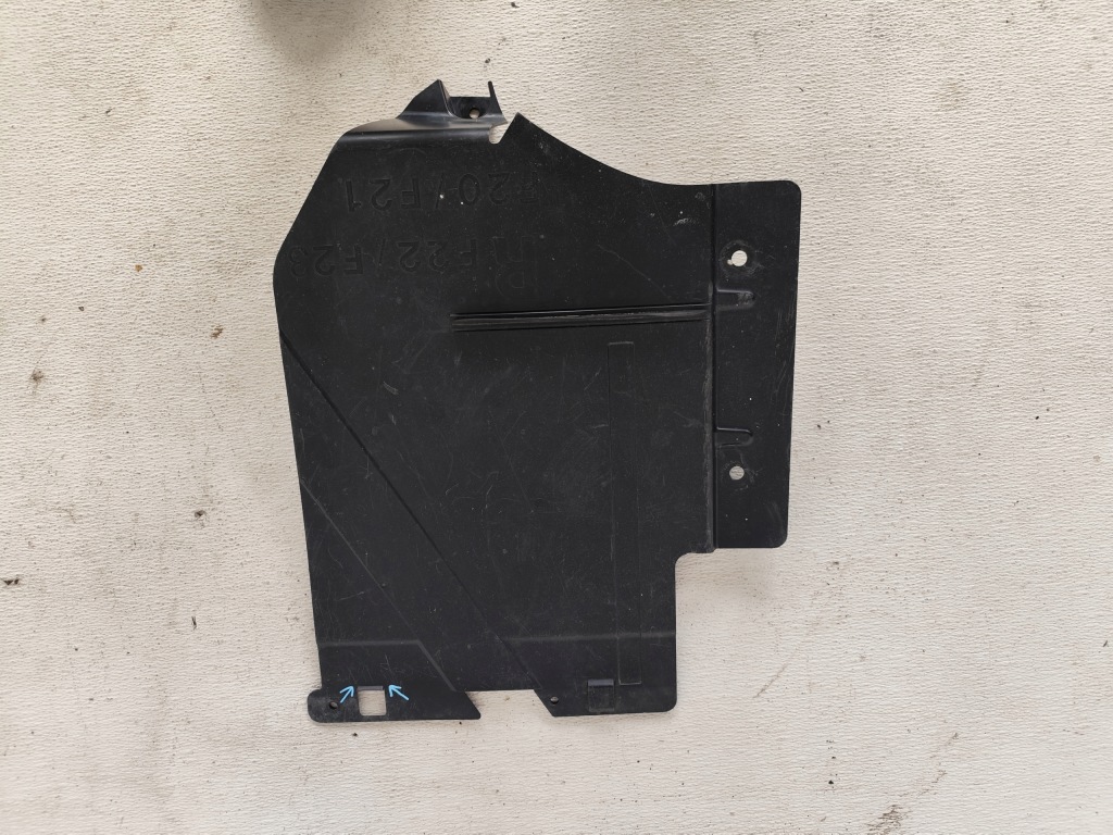 фото №1, Захист підвіска права 7241838 bmw 1 f20 f21 2 f22