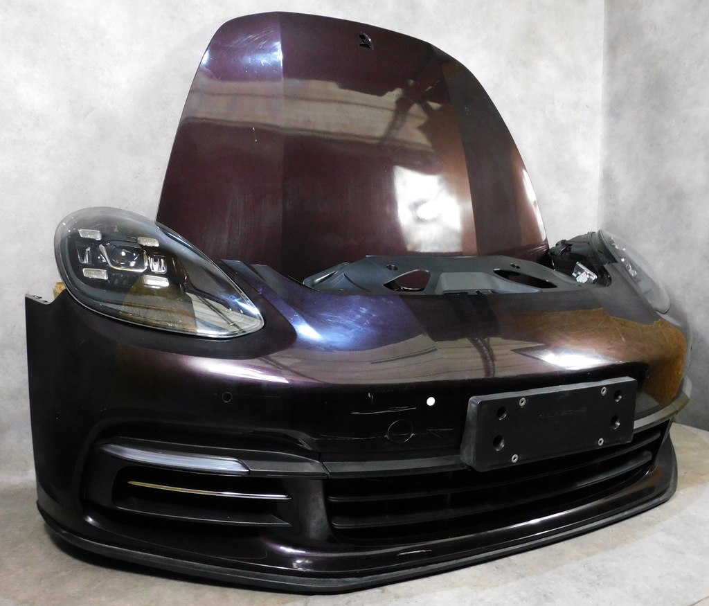 фото №5, Porsche panamera 971 kompletny перед капот лампи бампер pas full led