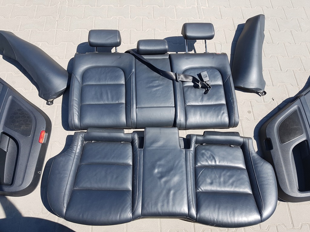 фото №5, Skoda superb ii 2 08r- sedan сиденья кожаный заднее сиденье