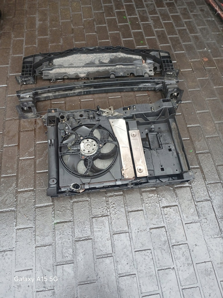 фото №7, Pas передній балка вентилятор радіатор комплект peugeot 207 1.4 1.6