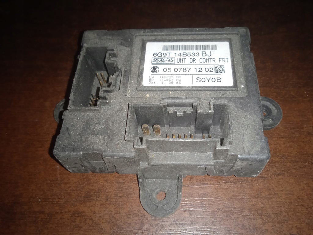 фото №1, Модуль дверь ford s-max 6g9t14b533bj