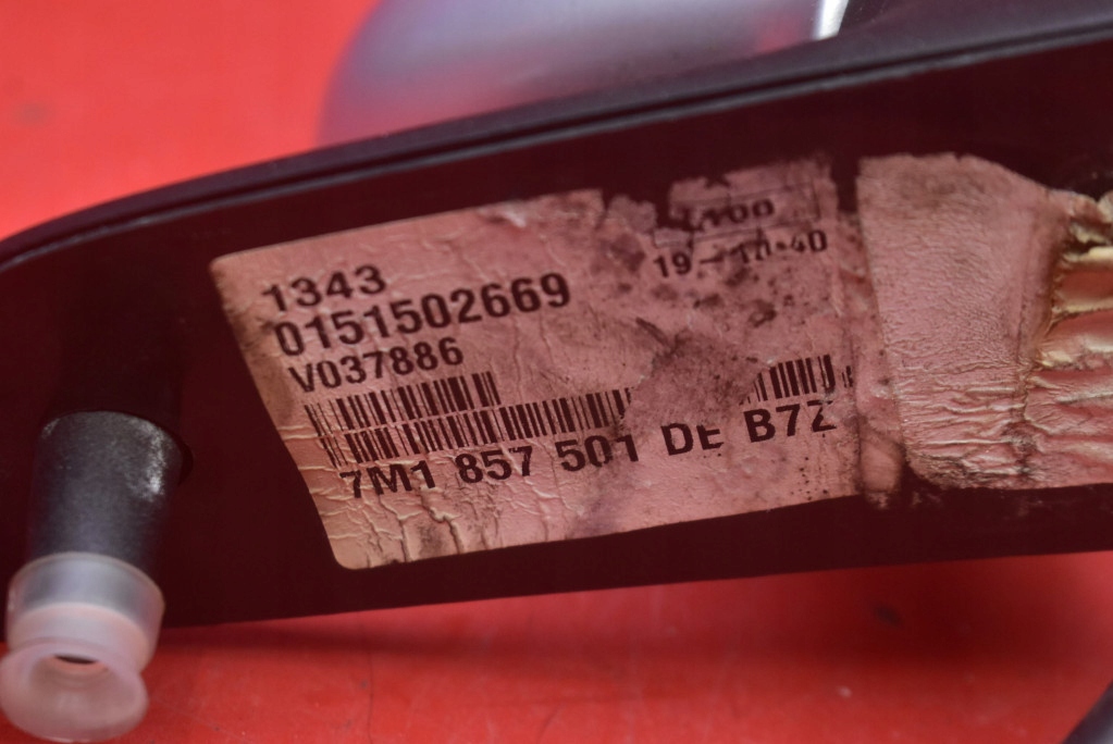 фото №5, Дзеркало ліва сріблястий 7m1857501 eu vw sharan 1 i lift 00-03 5 pin