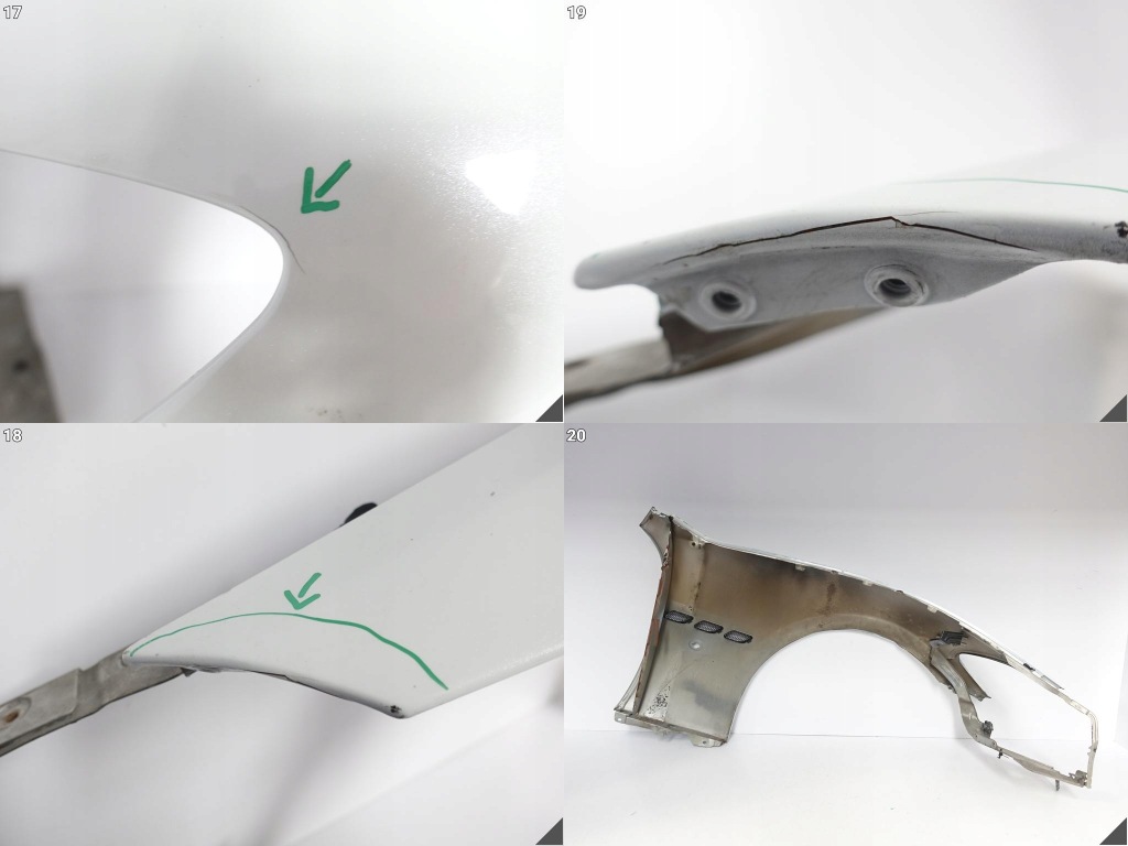 Maserati granturismo m145 07-19 крыло  впуск решётка левое  перед Оригинал