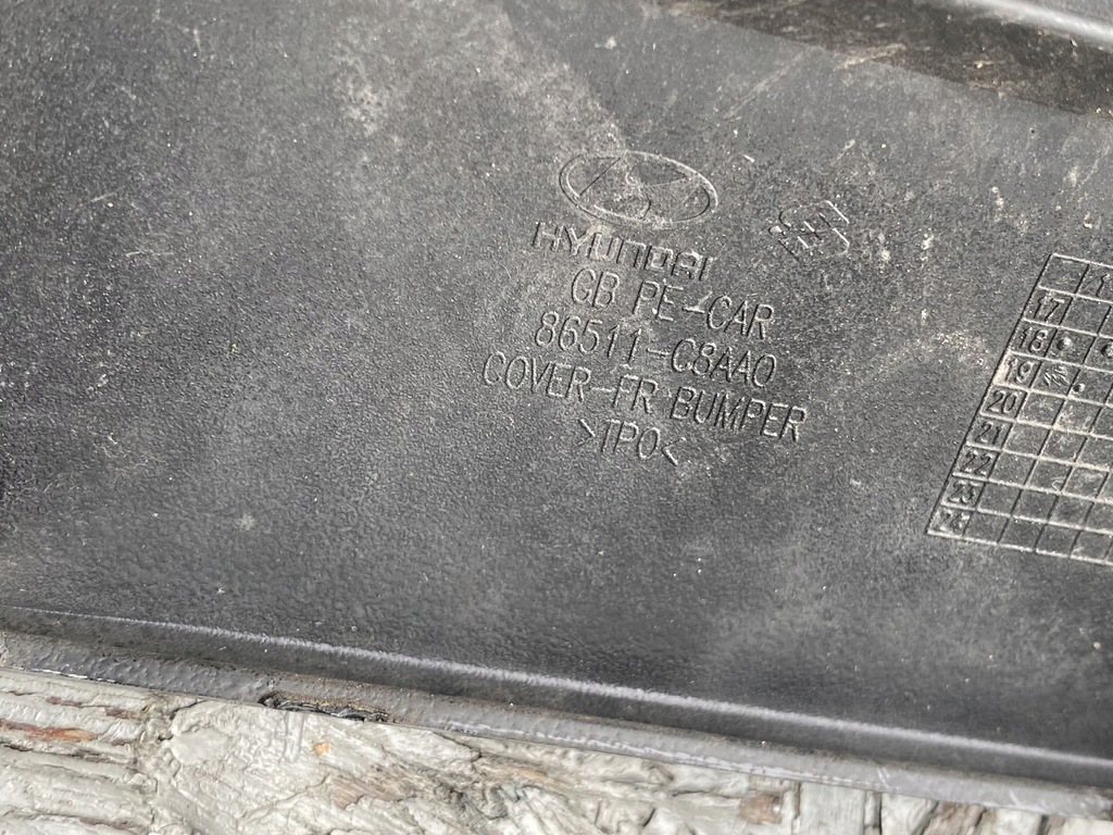 фото №8, Hyundai оригінальний номер 86511-c8aa0 бампер