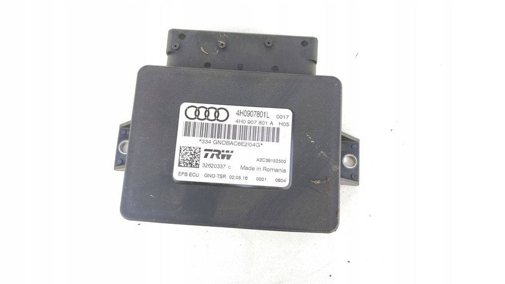 фото №1, Audi a6 c7 lift a8 d4 модуль тормоза ручного 4h0907801l