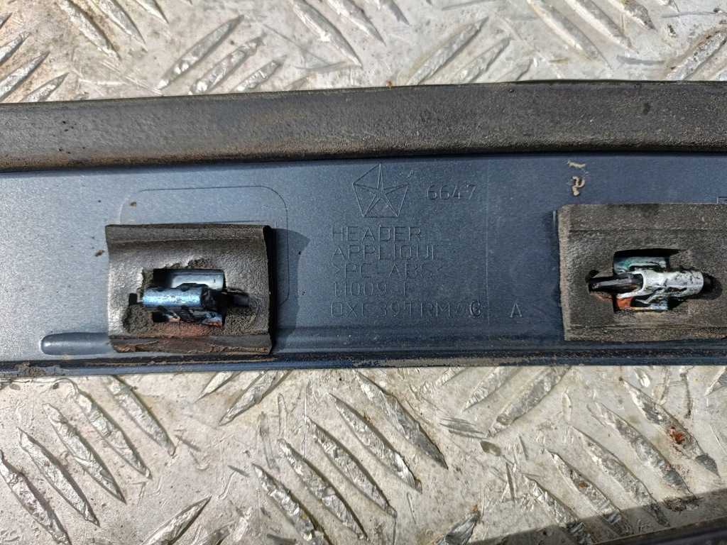 фото №9, Молдинг стекло вертикальная поперечная chrysler pt cruiser cabrio