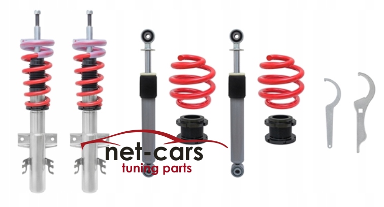 фото №1, Подвеска регулируемое vw t5 t6 multivan резьба red