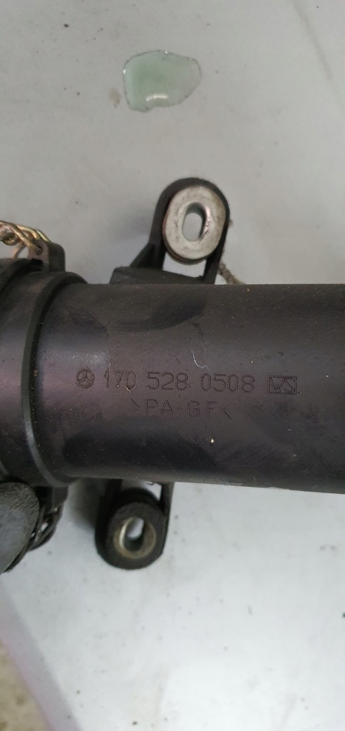 фото №3, Труба повітрозабірник повітря mercedes slk r170 1705280508