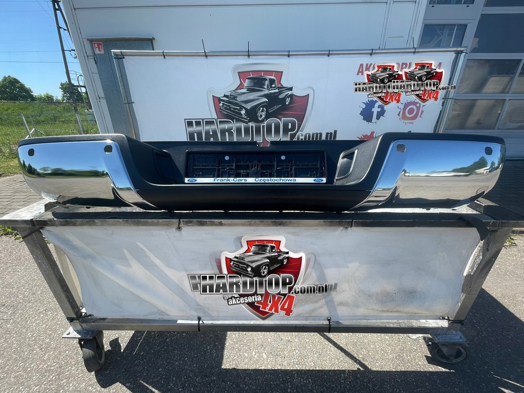 фото №1, Бампер ford ranger бампер оригінальний 2012+ хром