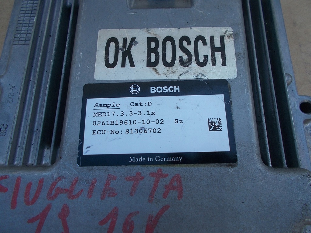 фото №2, Бортовий комп'ютер alfa romeo giulietta 1.9 16v