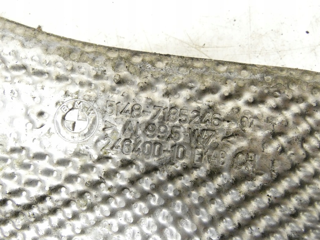 фото №5, Bmw f10 f11 f07 захист теплова лист ізоляція вихлоп