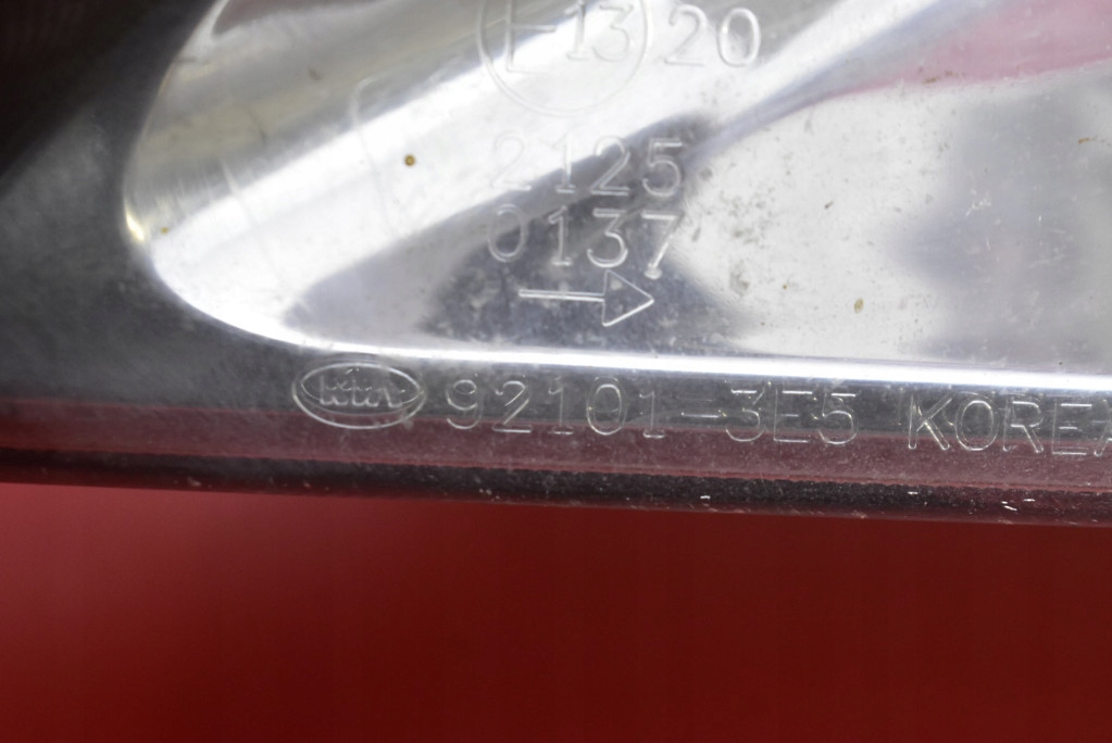 фото №13, Фара левый лампа перед линза eu 92101-3e5xx kia sorento 1 i lift