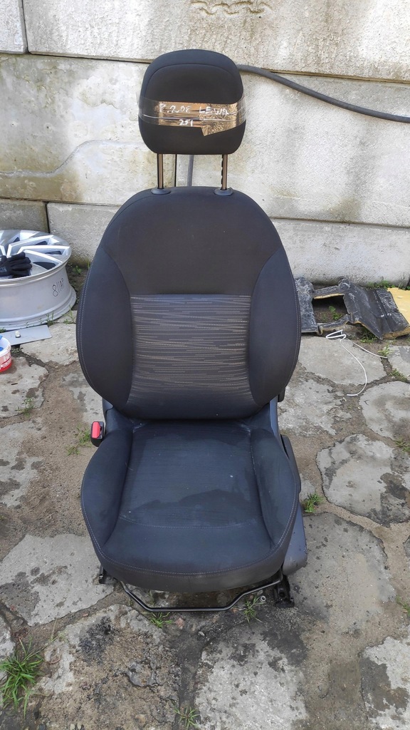 фото №1, Сидіння лівий перед eu peugeot 208 i