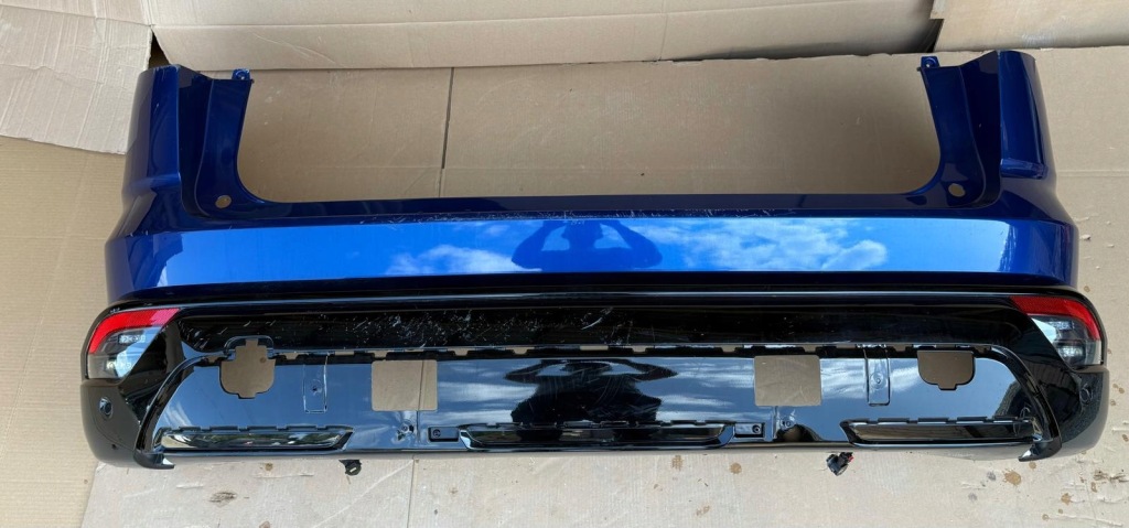 фото №1, Renault austral ii lift e-tech 2024 бампер задняя задний kompletny 6xpdc rqh