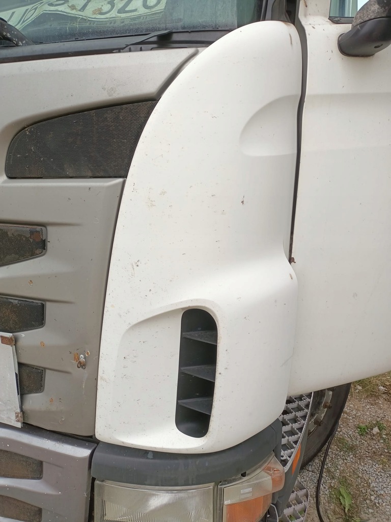 фото №3, Решітка радіатора верхній scania r решітка радіатора капот