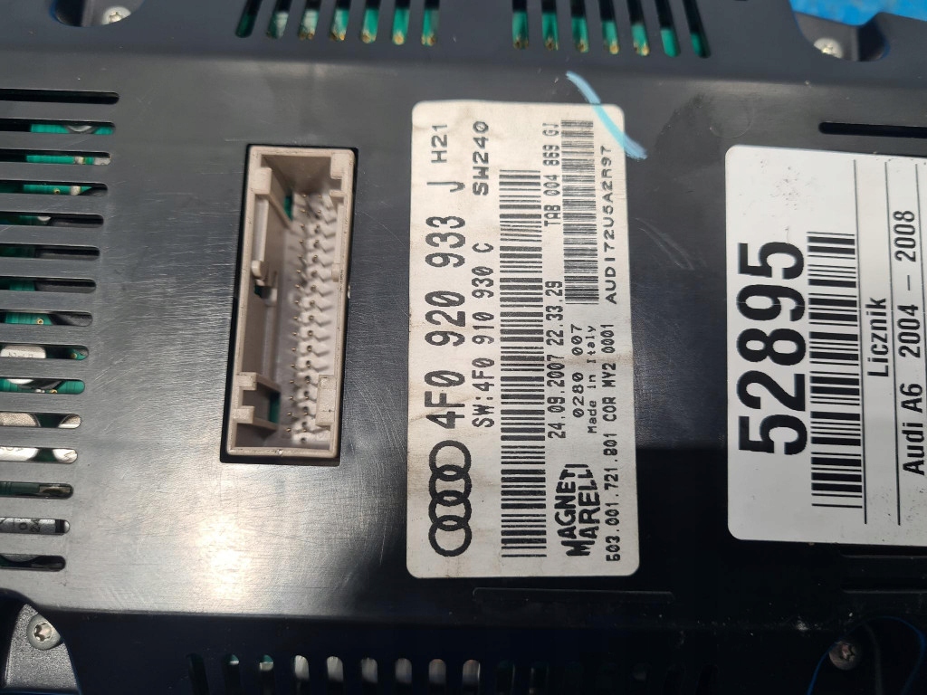 фото №7, Audi a6 c6 2.7 tdi счетчик 4f0920933j