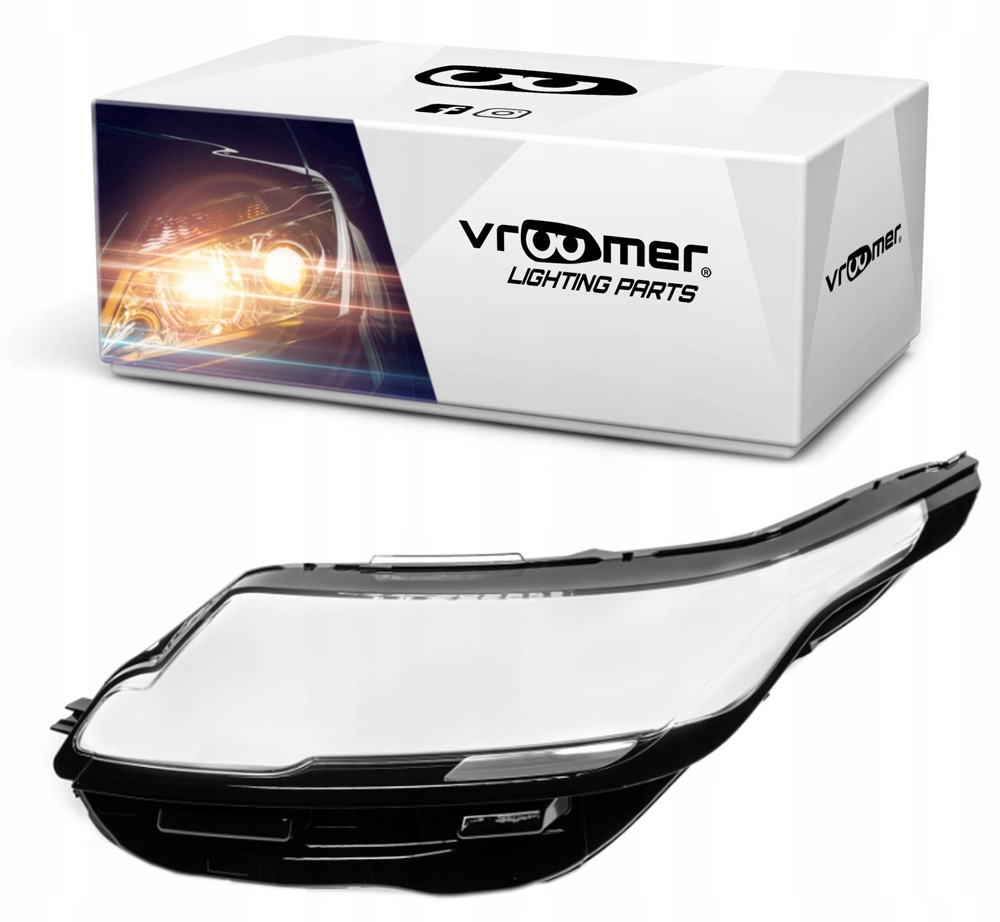 фото №1, Стекло фары стекло лампы фара land rover range rover velar l560 2017+ левый