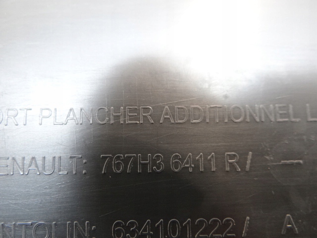 фото №6, Renault kadjar lift левая защита обшивка кронштейн багажника 767h36411r