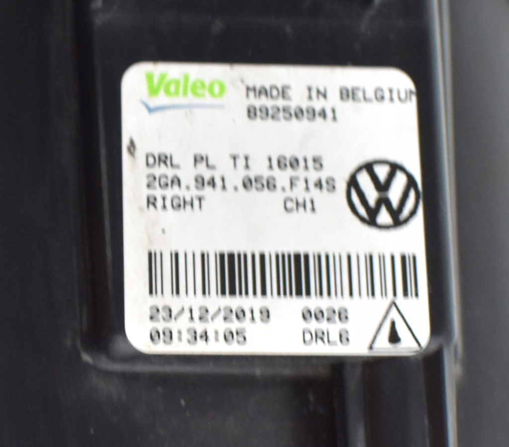 фото №6, Vw t roc t-roc 2ga правый противотуманная фара led drl поворотник org eu