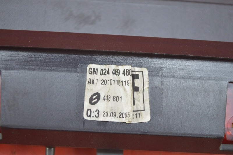 фото №9, Світло стоп-сигнал стоп 024469480af opel vectra c kombi lift 05-09