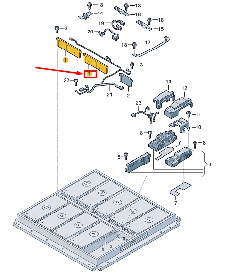 фото №2, Vw id.3 e11 аккумулятор module управление unit 0z1915140f