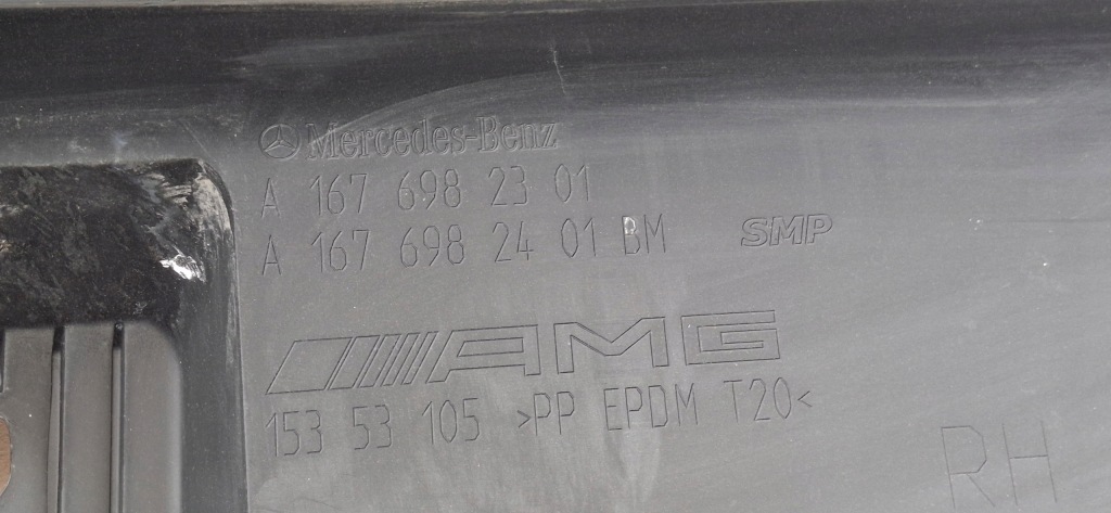 Mercedes gle w167 amg молдинг накладка поріг права поріг a1676982301 Оригінал