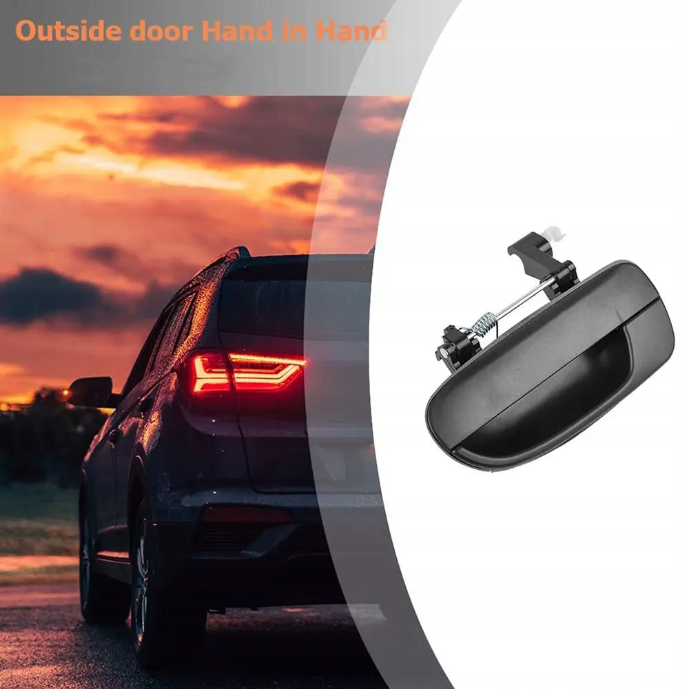 фото №1, New outside door handle передняя часть rear left правый for hyundai accent 2000-2006