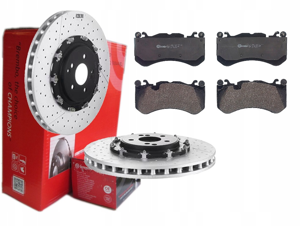 фото №1, Тормозные диски тормозные колодки brembo p mercedes amg c219 c204 r230