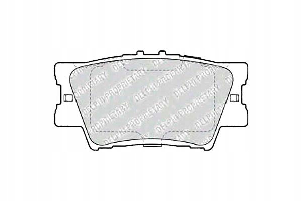 фото №1, Гальмівні колодки гальмівні volvo 340-360 lexus es toyota ava