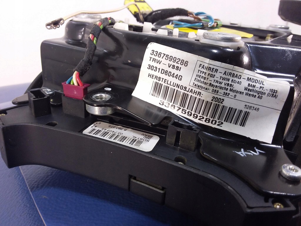 фото №4, Bmw x5 e53 подушки безпеки натягувачі блок керування комплект