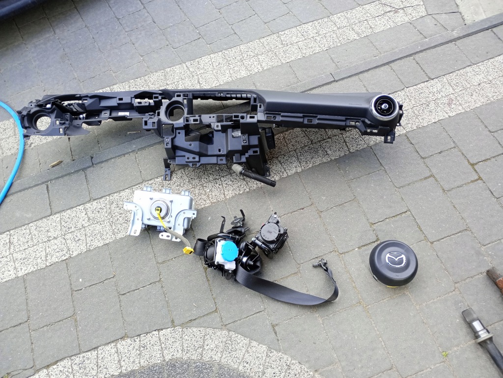 фото №1, Подушки безопасности ремни консоль mazda mx5 nd