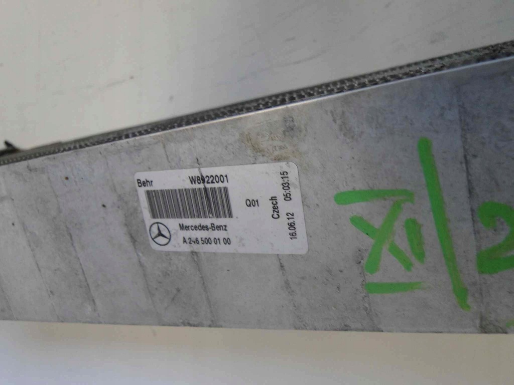 фото №9, Mercedes gla x156 156 радиатор интеркулер 651