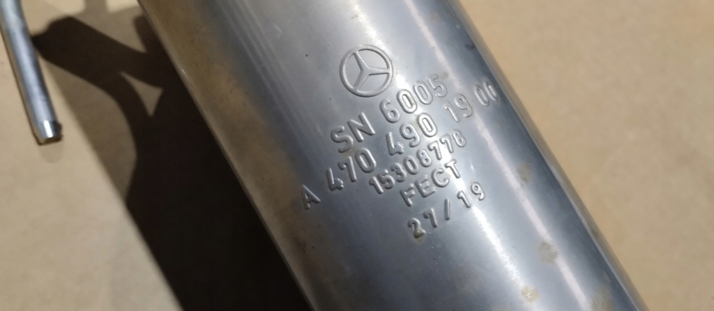 фото №6, Каталізатор гасник вихлоп mercedes x-klasa w470 3.0 cdi a4704900900