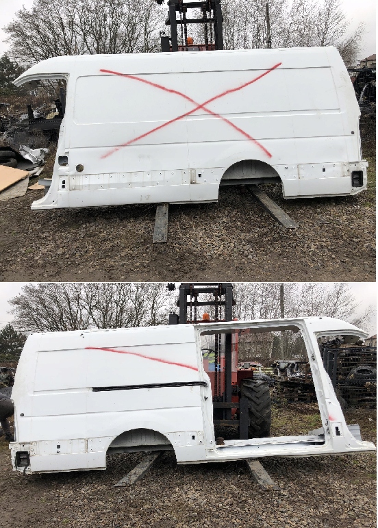 фото №1, Renault master iii 10- bok левый правый l3h2