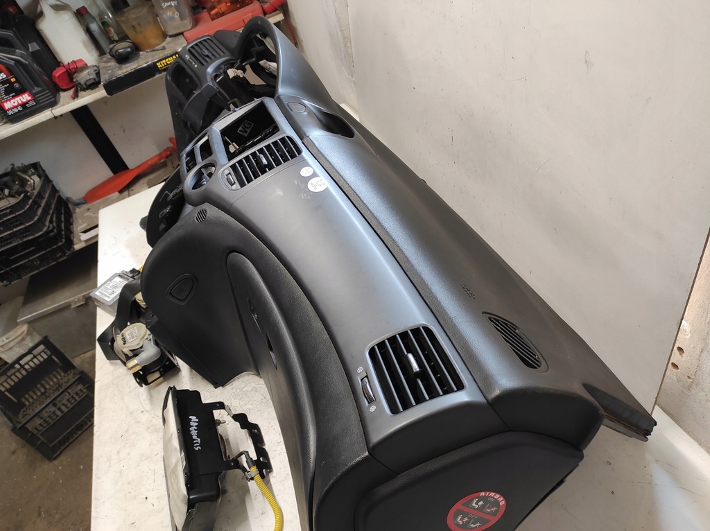 фото №5, Kia magentis ii 2 05- панель приладів консоль подушки безпеки ремені модуль 95910-2g200