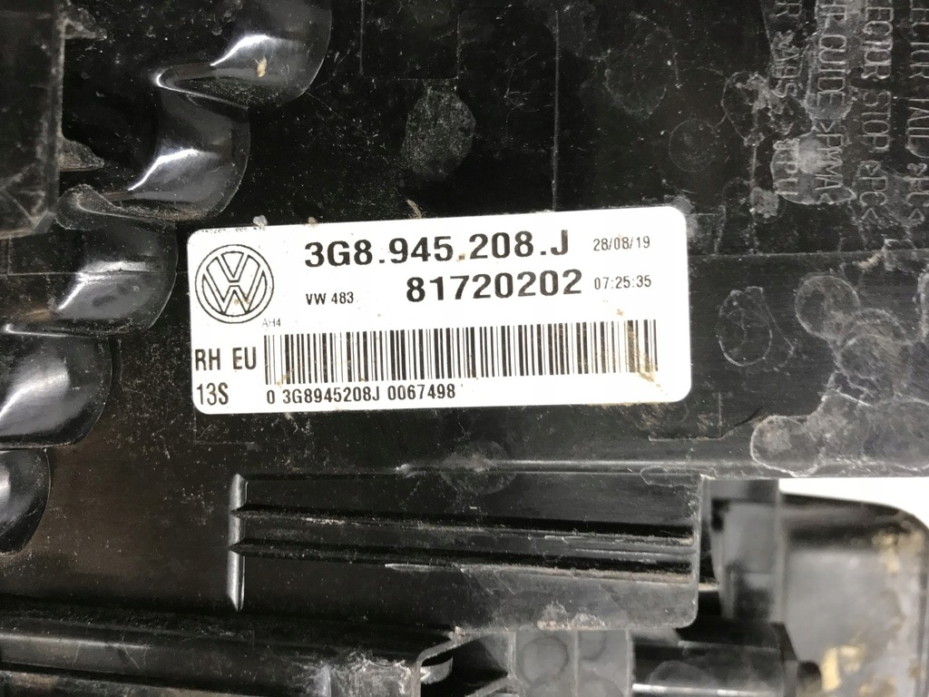 фото №14, Vw arteon 3g8 17- лампа правый задняя кузовная led 3g8945208j