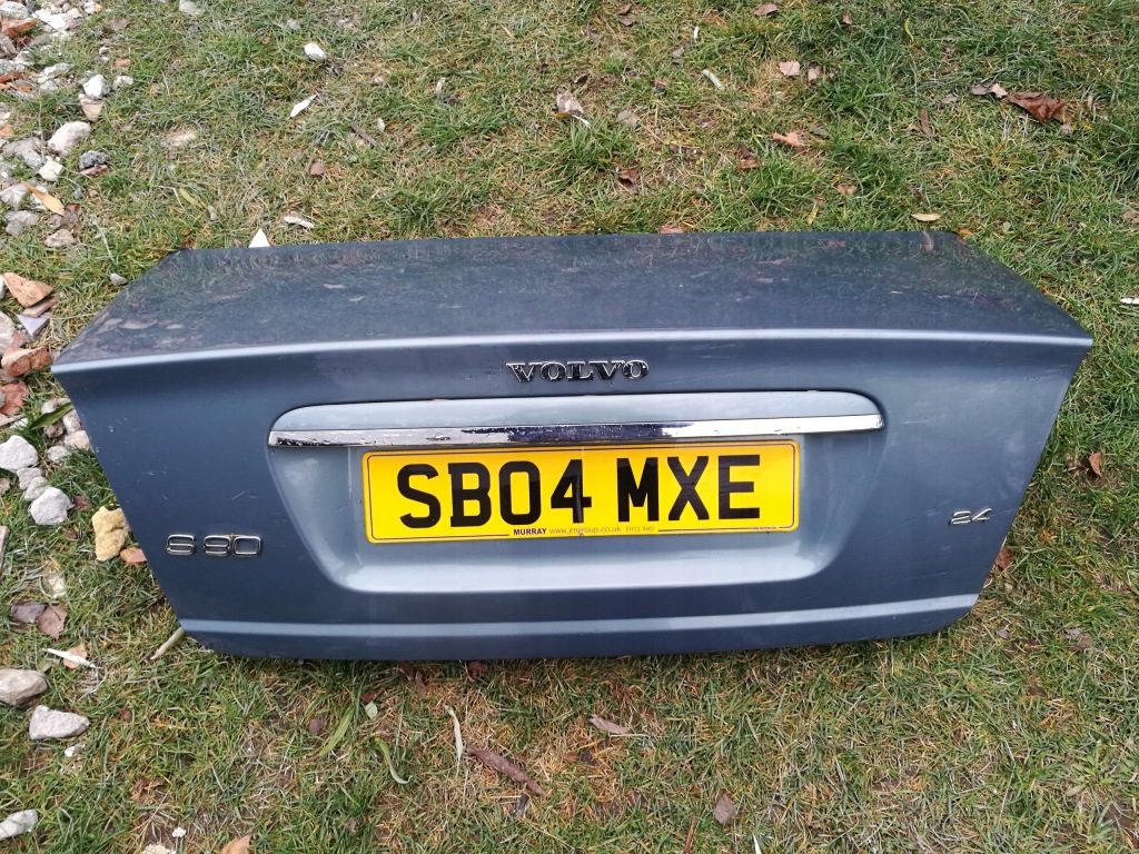 фото №2, Volvo s80 i крышка багажника задняя задняя голубой