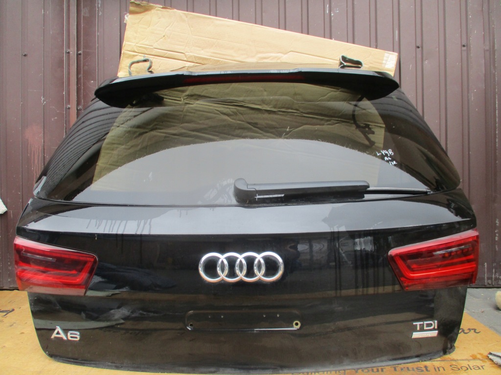 фото №7, Кришка багажника багажника audi a6 c7 kombi комплектна ly9b