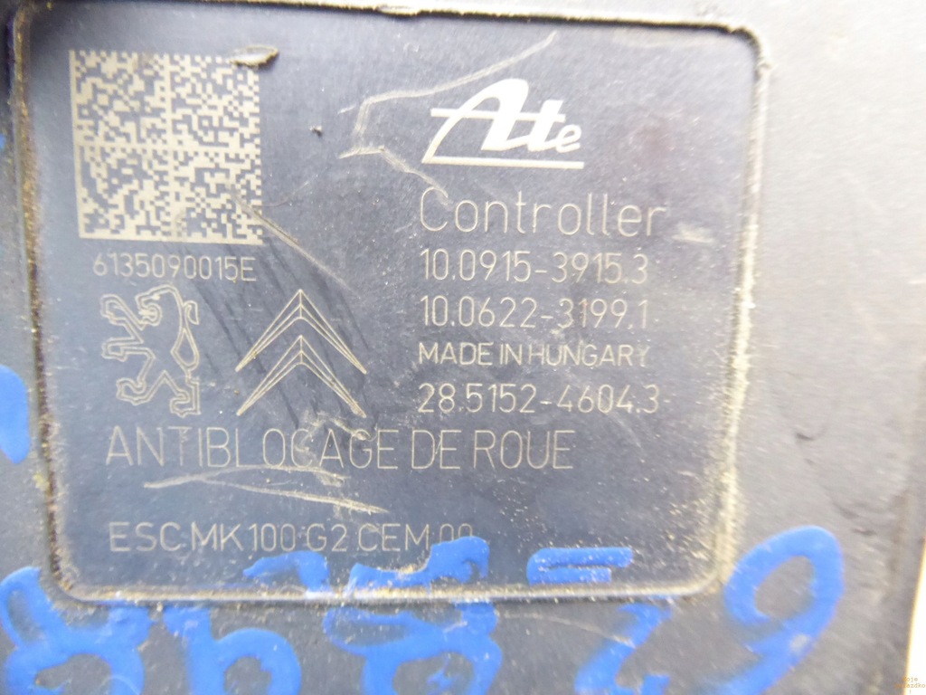 фото №7, Насос abs peugeot 208 2008 9806274280