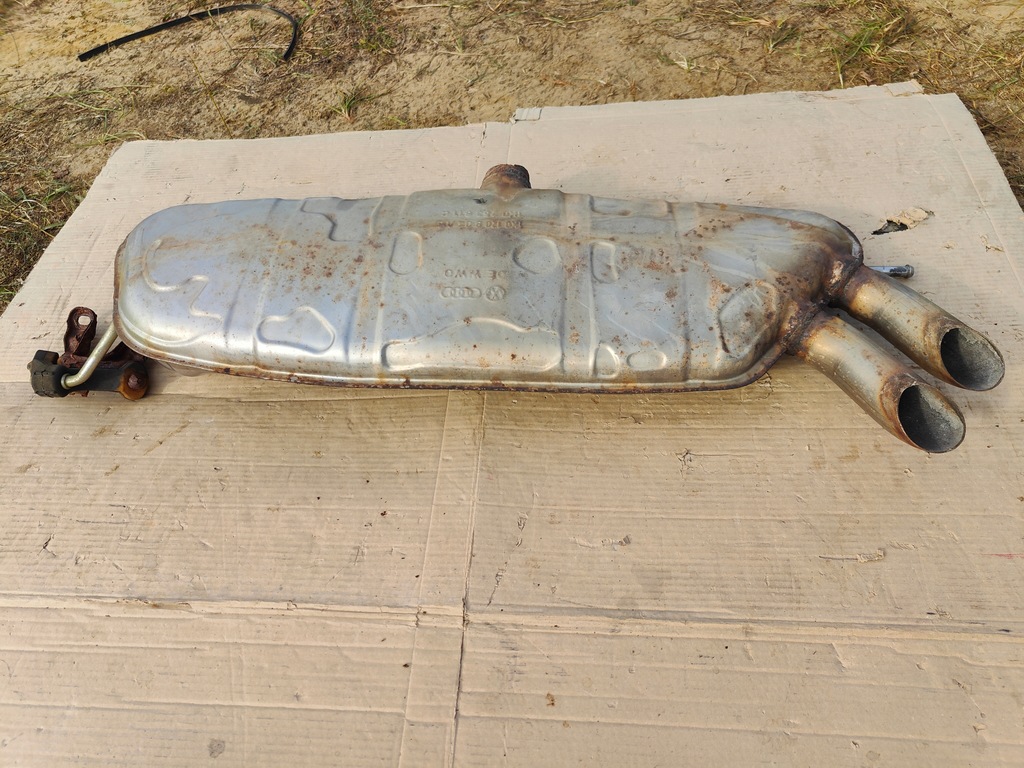 фото №8, Гаситель, выхлоп задний volkswagen eos vw golf 5 1k0120b04