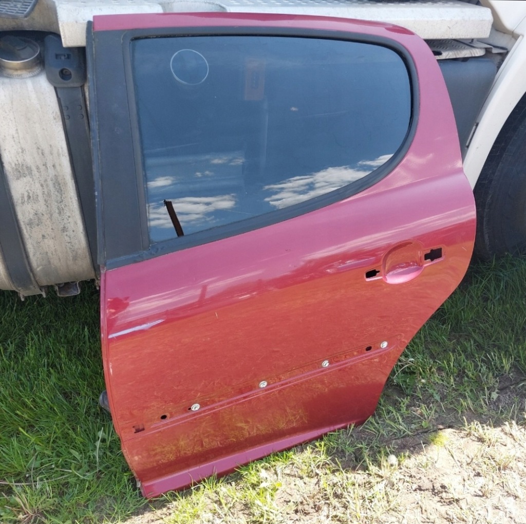 фото №1, Peugeot 207 дверь левый задняя левая задние ekqd