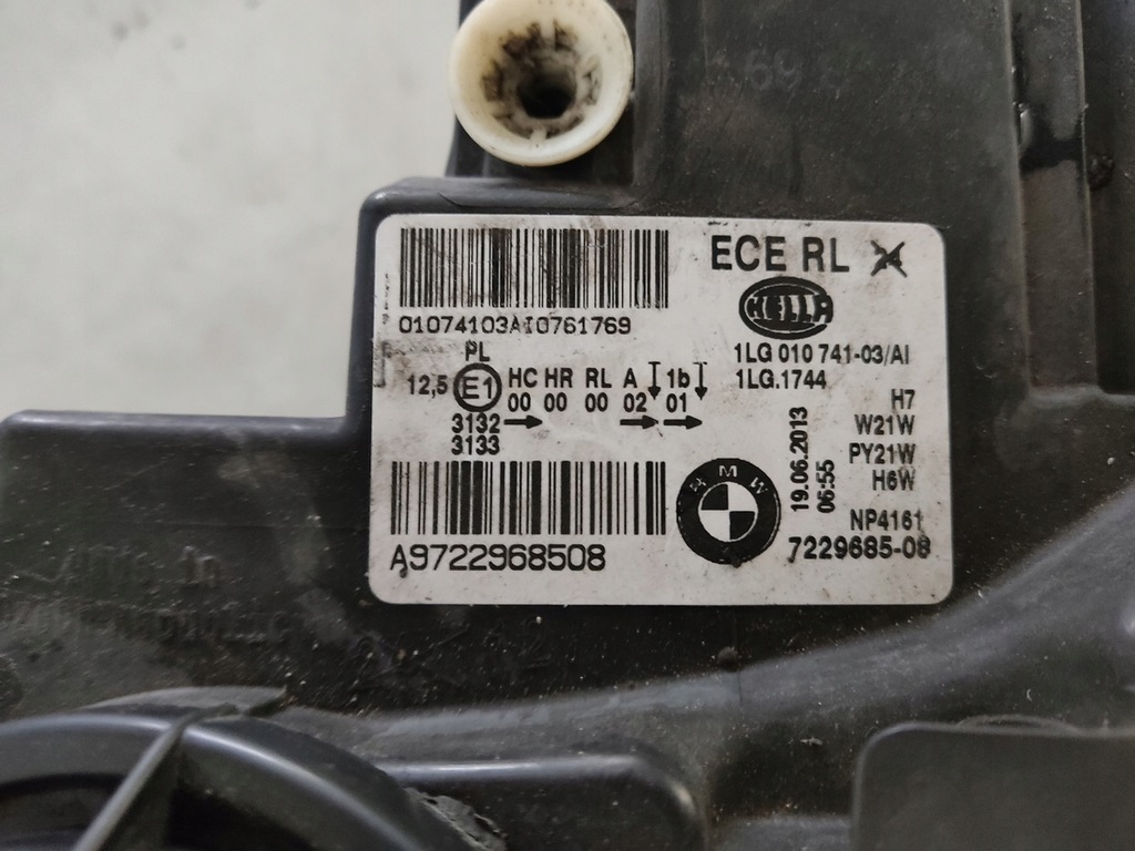 фото №7, Bmw f20 лампа левый перед передний uk