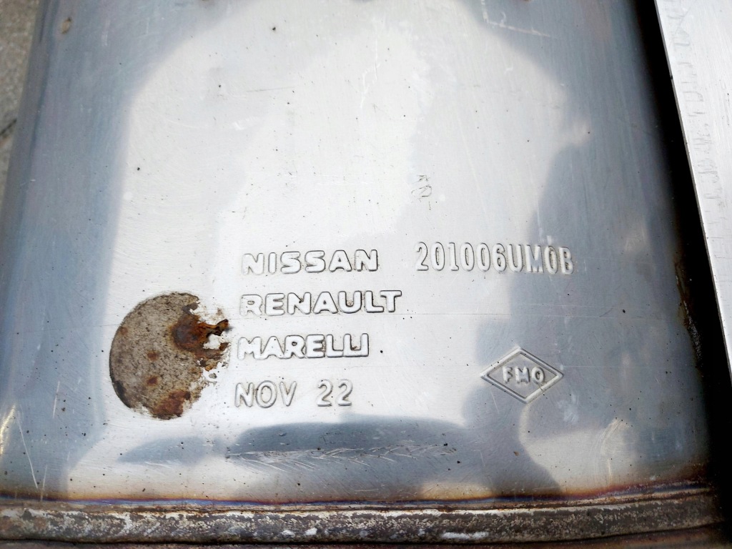 фото №8, Qashqai iii j12 22r. гасник вихлоп 1.5 vt-c 201006um0b