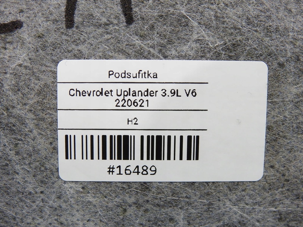 фото №11, Потолок chevrolet uplander