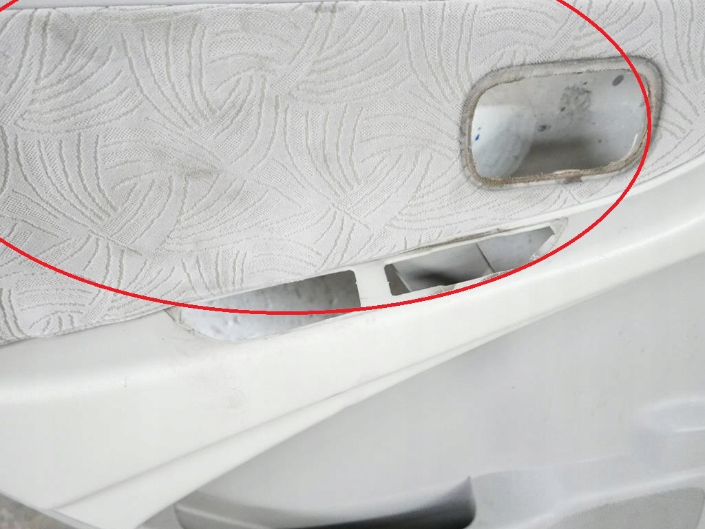 фото №7, Оббивка обшивка лівий задня nissan almera tino 00-03